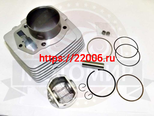 Цилиндр в сборе с поршнем CB200 см3 69 мм 169FMM (H103мм, h72мм, палец 17мм) фото 2 Цилиндр в сборе с поршнем CB200 см3 69 мм 169FMM (H103мм, h72мм, палец 17мм) фото 2
