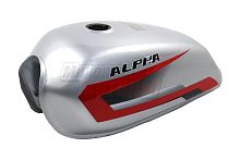 Бензобак Alpha WM светло-серебристый