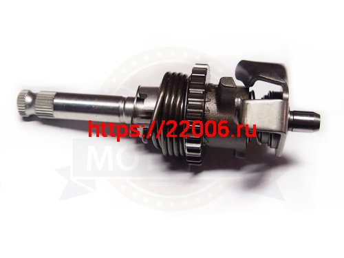 Вал кикстартера в сборе 167FMM (230CGB) ADVENTURE 250 (15010041) фото 3 Вал кикстартера в сборе 167FMM (230CGB) ADVENTURE 250 (15010041) фото 3