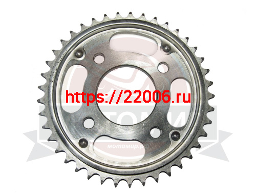 Звезда 41 зуб. (428) (d58мм, 4 отв.) цепи, задняя Cobra Crossfire в сборе с основанием фото 3 Звезда 41 зуб. (428) (d58мм, 4 отв.) цепи, задняя Cobra Crossfire в сборе с основанием фото 3