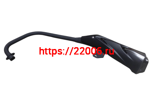 Глушитель DESTRA 250 в сборе с коленом (T20M010000A62100) Глушитель DESTRA 250 в сборе с коленом (T20M010000A62100)