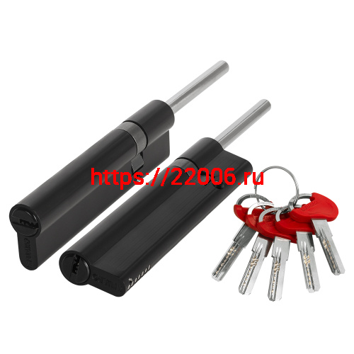 Цилиндровый Fuaro (Фуаро) механизм D-PRO5007 Tang 95 w/k (60+10+25) BL-24 черный 5Key без верт. Цилиндровый Fuaro (Фуаро) механизм D-PRO5007 Tang 95 w/k (60+10+25) BL-24 черный 5Key без верт.