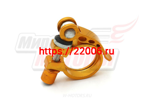 Зажим подседельный с эксцентриком 27,2 мм (разные цвета) фото 3 Зажим подседельный с эксцентриком 27,2 мм (разные цвета) фото 3