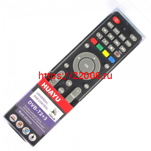 Пульт HUAYU DVB-T2 + 3 Version 2018-2 Пульт HUAYU DVB-T2 + 3 Version 2018-2