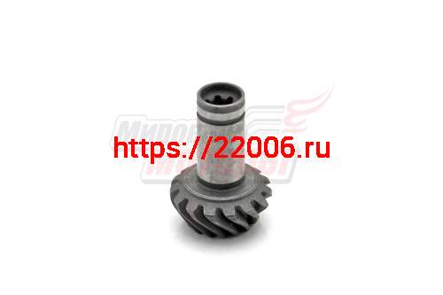 Шестерня ведущая коническая редуктора мотокосы (под 7 шлицов) Шестерня ведущая коническая редуктора мотокосы (под 7 шлицов)