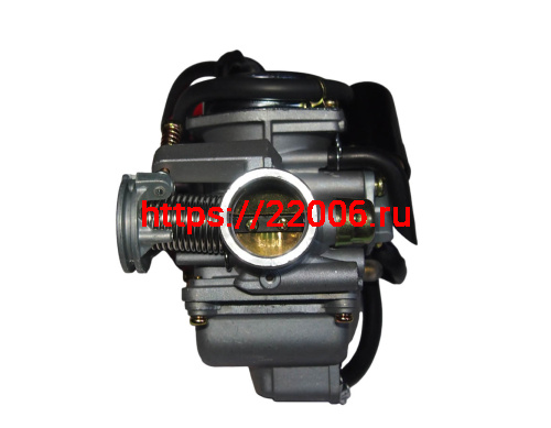 Карбюратор 4х такт. GY6-150 (заслонка d24мм) FT125/150 (1713) LK-180GY-2 Карбюратор 4х такт. GY6-150 (заслонка d24мм) FT125/150 (1713) LK-180GY-2