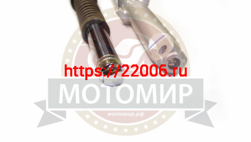 Перо вилки передней HUNTER 125 левое/правое (пара) барабан. тормоз фото 2