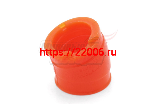 Муфта Тайга изогнутая Полиуретан (переходник карбюратора на двиг. с 2 карб.) (50-14-118)