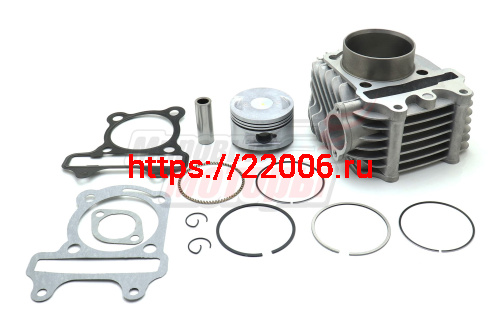 Поршневая в сборе скутер 4х такт.(цил,порш,кольца,палец) 150см3 57,4 мм 158qmj,СТЕЛС,keeway, s.e.e Поршневая в сборе скутер 4х такт.(цил,порш,кольца,палец) 150см3 57,4 мм 158qmj,СТЕЛС,keeway, s.e.e