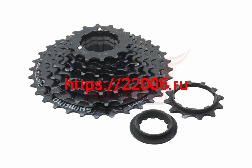 Блок спортивный 8 звезд SHIMANO CS-HG200 (Кассета 12-32 зуб)Черная