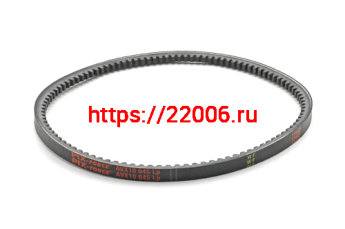 Ремень вентилятора Тайга 10*645/632 AVX Pix фото 2