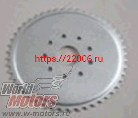 Звезда ведомая 36z F50,F80,NR50,NR80,T100,72(8P) (9 отверстий) цинк Звезда ведомая 36z F50,F80,NR50,NR80,T100,72(8P) (9 отверстий) цинк