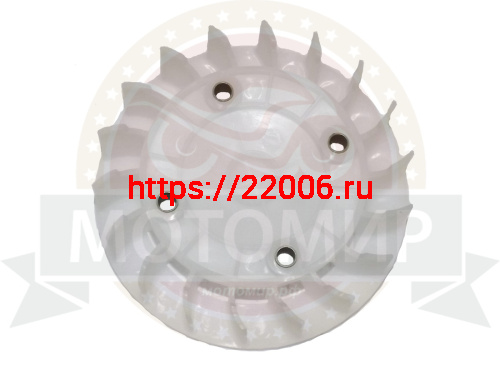 Крыльчатка охлаждения генератора (ЦПГ) 4х такт. GY6-125/150, 152QMI, 157QMJ Крыльчатка охлаждения генератора (ЦПГ) 4х такт. GY6-125/150, 152QMI, 157QMJ