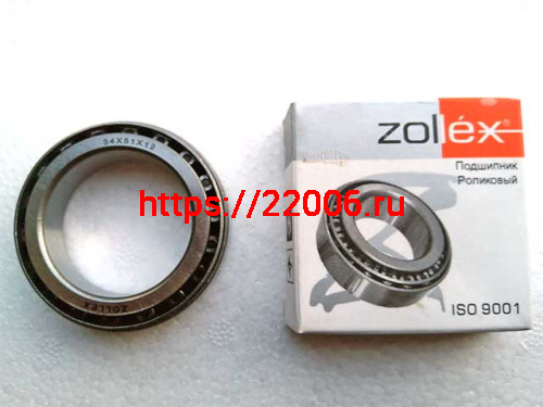 Подшипник рулевой колонки Урал 9001 34*51*12 конический ролик