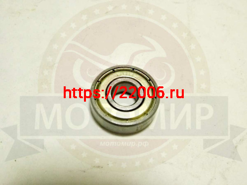Подшипник 80018 (8x22x7) закрытый (608ZZ) ролика пластикового цепи Fighter125 фото 2 Подшипник 80018 (8x22x7) закрытый (608ZZ) ролика пластикового цепи Fighter125 фото 2