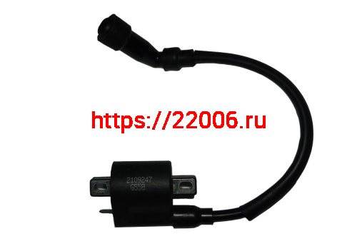 Катушка зажигания SHINERAY VJP250-4 172FMM с проводом и свечным колпачком (31020081) Катушка зажигания SHINERAY VJP250-4 172FMM с проводом и свечным колпачком (31020081)