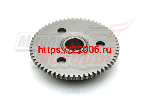 Муфта обгонная электростартера в сборе с шестернёй 152QMI,157QMJ 60Т фото 2 Муфта обгонная электростартера в сборе с шестернёй 152QMI,157QMJ 60Т фото 2