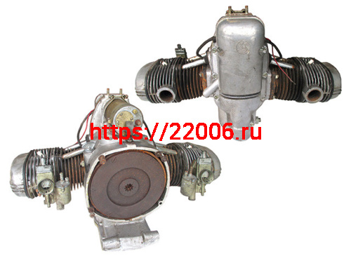 Двигатель 650 см3 Урал М-66 6в новый Двигатель 650 см3 Урал М-66 6в новый