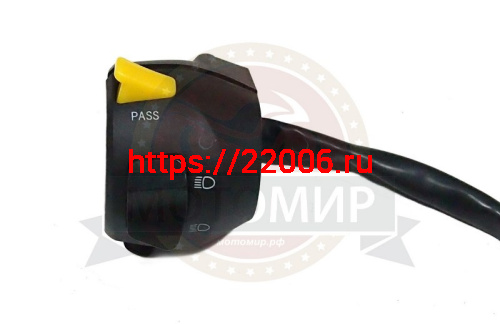 Переключатель скутер QUANTUM, левый (063) Переключатель скутер QUANTUM, левый (063)