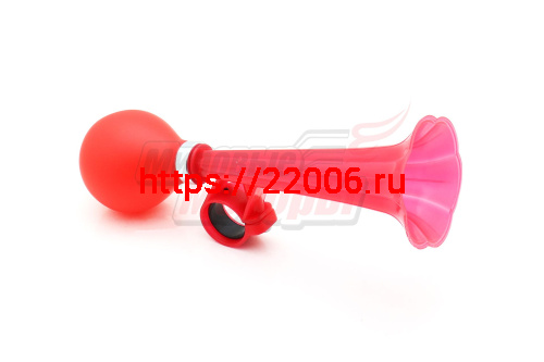 Сигнал ''клаксон''(дудка) 20 см (разные цвета)
