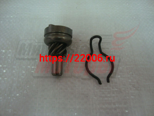 Храповик кикстартера Honda Dio50 (Dюбки=27 мм,Hюбки=16мм,3 зацепа, 7 правых витков)