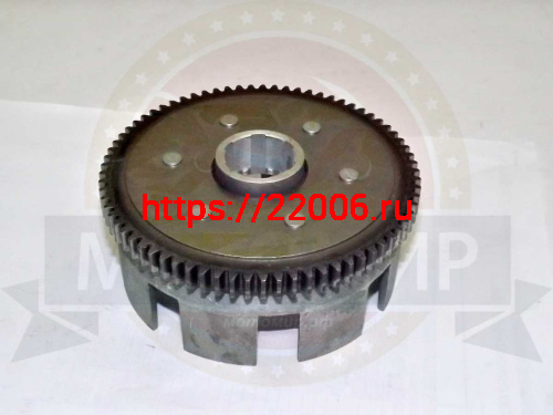 Барабан сцепления CG/CB125/150 голый Хантер, CrossFire 156FMI-162FMJ 8 пазов  73T фото 2