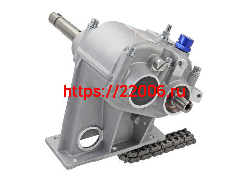 Коробка Буран реверса с цепью 12,7-72зв. усиленная (переключение муфтой,.z=30,1:2) Коробка Буран реверса с цепью 12,7-72зв. усиленная (переключение муфтой,.z=30,1:2)