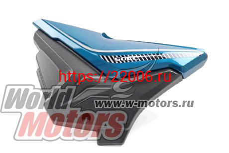 Облицовка боковая (крышка бардачка) Alpha ANDES черная матовая ЛЕВАЯ Облицовка боковая (крышка бардачка) Alpha ANDES черная матовая ЛЕВАЯ