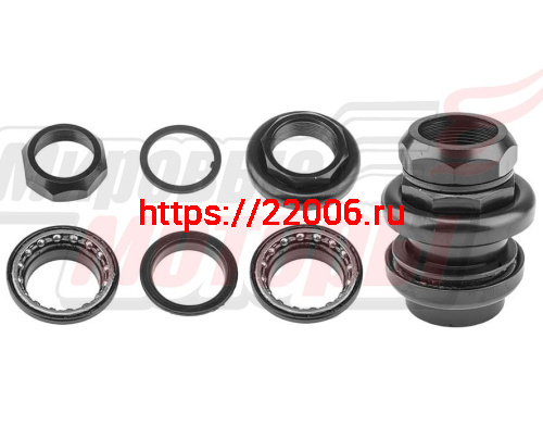 Детали рулевой колонки "Kenli" резьб.1" (22,2/30/27мм, общ.h=36.5 мм ЧЕР) KL-B205(компл) Детали рулевой колонки "Kenli" резьб.1" (22,2/30/27мм, общ.h=36.5 мм ЧЕР) KL-B205(компл)