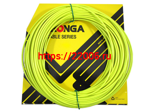 Оплетка тормоз.троса Alhonga толщина 5мм, витое сечение, желтая, цена за бухту 50м,Тайвань 3122642-2 Оплетка тормоз.троса Alhonga толщина 5мм, витое сечение, желтая, цена за бухту 50м,Тайвань 3122642-2
