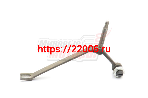 Вилка регулятора оборотов давления масла R180 (рычаг с винтом и гайкой) Вилка регулятора оборотов давления масла R180 (рычаг с винтом и гайкой)