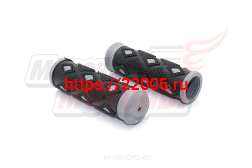 Ручки руля вело 90мм (пара) "Ромбик" фото 3