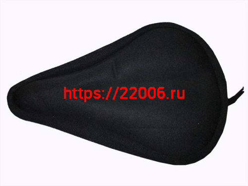 Чехол для седла вело гелевый черный Чехол для седла вело гелевый черный