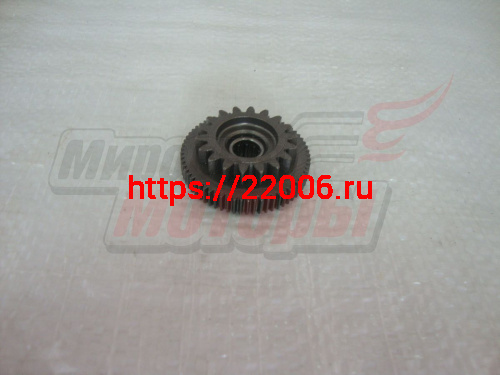 Шестерня обгонной муфты Yamaha JOG50, OVETTO50 Шестерня обгонной муфты Yamaha JOG50, OVETTO50