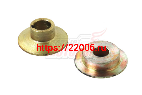 Шкив Буран крыльчатки (маленький) (под "тайговский" ремень) (в комплекте 2 полушкива) Шкив Буран крыльчатки (маленький) (под "тайговский" ремень) (в комплекте 2 полушкива)