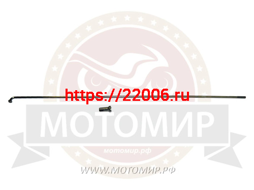 Спицы велосипедные с ниппелем 238мм, 24" (шт) Спицы велосипедные с ниппелем 238мм, 24" (шт)