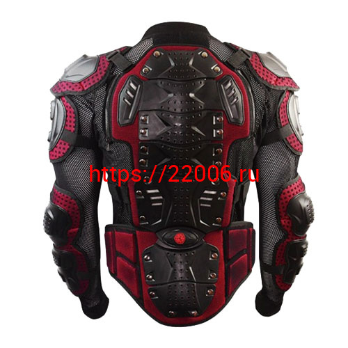 Защита тела мото SCOYCO AM02-2 - "черепаха", красная, р-р 2XL фото 2 Защита тела мото SCOYCO AM02-2 - "черепаха", красная, р-р 2XL фото 2