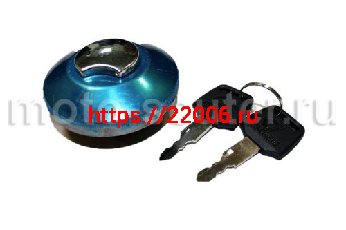 Крышка (пробка) бензобака с ключом мопед Дельта TMMP