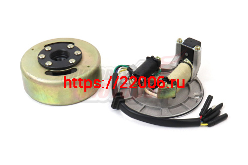 Зажигание Alpha,Delta в сб. с махов.(генер-р)(2 катушки,разъёмы:1+1+1+1+1)(для безэлектрост.двигат.) Зажигание Alpha,Delta в сб. с махов.(генер-р)(2 катушки,разъёмы:1+1+1+1+1)(для безэлектрост.двигат.)