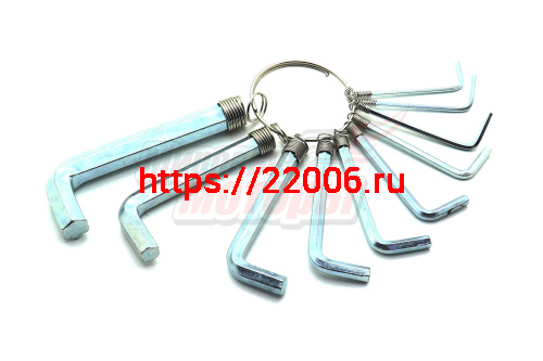 Набор шестигранников на кольце (10 предметов) Набор шестигранников на кольце (10 предметов)