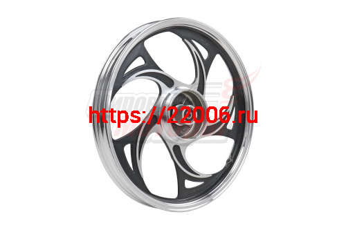 Обод Delta, Zodiak, Alpha, ОВ-70 1,60-17 литой задний 17" ТИП3 (черный) Обод Delta, Zodiak, Alpha, ОВ-70 1,60-17 литой задний 17" ТИП3 (черный)