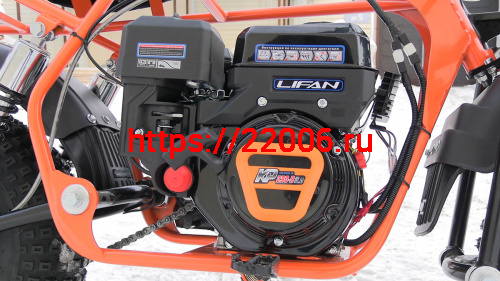 Мотоцикл СКАУТ САФАРИ 3L- 8+  BIGFOOT (ФАРА, перед и зад подвес. KP230 -8 л.с.,руч.старт, диск торм) фото 8