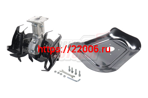 Насадка "Культиватор" мотокосы (9 зубов, D-26 мм) с кожухом