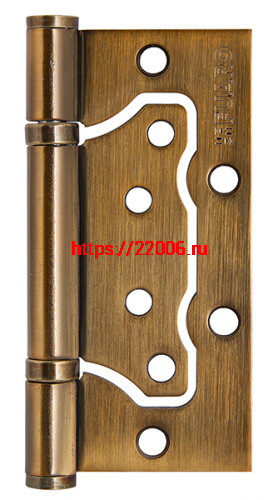 Петля Fuaro (Фуаро) универсальная без врезки IN4500W CFB (500-2BB 100x2,5) кофе глянец Петля Fuaro (Фуаро) универсальная без врезки IN4500W CFB (500-2BB 100x2,5) кофе глянец