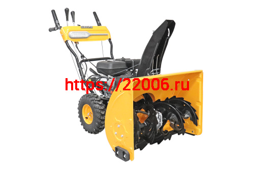 Снегоуборщик GP 11,0 л.с KCD28-11 (ширина 71см,высота 51см, 6вперед/2назад,электро/руч старт,302сс LONCIN LC180FDS, покрышки 14",обогрев ручек, ФАРА, фото 2