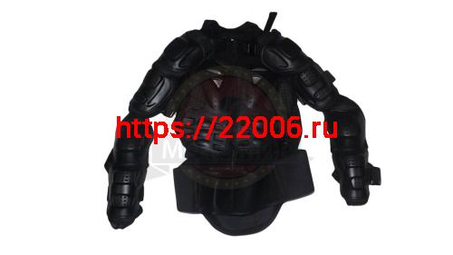 Защита тела мото PRO-BIKER НХ-Р14, полная защита ("рубаха" со всеми протекторами), черная, L фото 2