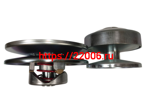 Вариатор TAV2 40, на вал 19, в комплекте 2 шкива, КЛИНОВОЙ (вариатор-19.05мм, ведомый диск- 16.05мм) Вариатор TAV2 40, на вал 19, в комплекте 2 шкива, КЛИНОВОЙ (вариатор-19.05мм, ведомый диск- 16.05мм)