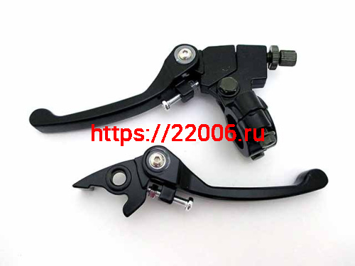 Рычаги cкладные комплект TTR125 (сцепления и тормоза)