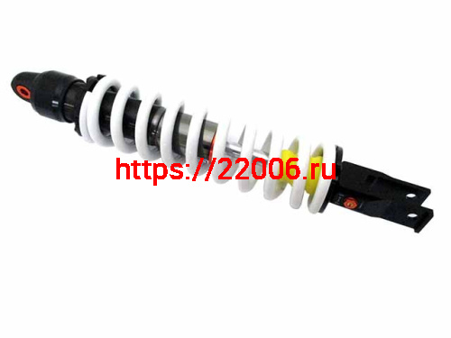 Амортизатор 450мм задний с подкачкой,  с регулировкой отбоя, d-10/10мм ухо/вилка