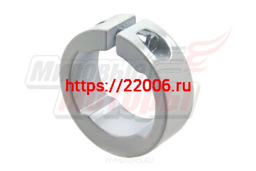 Зажим ручек руля вело №4,№5 (алюмин.) (разные цвета) h12мм фото 4